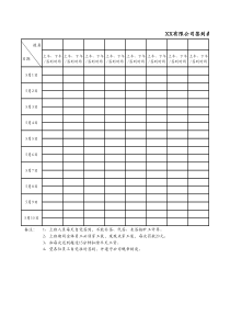 签到表