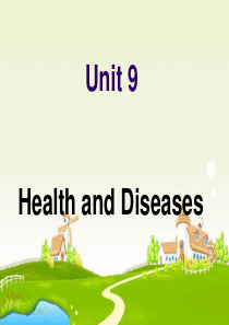 语文版中职英语(拓展模块)Unit-9《Health-and-Diseases》