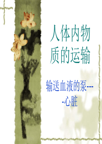 输送血液的泵--心脏PPT课件
