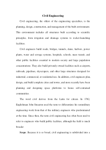 土木工程专业英语论文