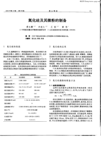氮化硅及其微粉的制备