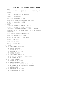 子路---侍坐知识点梳理答案