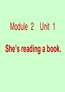 外研版四年级上册Module2Unit1课件