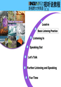 新视野大学英语(二版)视听说教程-B4U3