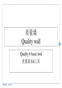 质量基本工具(质量墙)