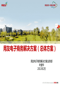 用友电子商务解决方案(总体方案)2011