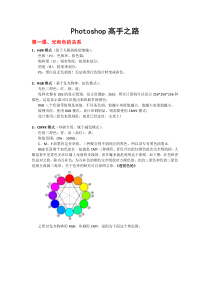 Photoshop高手之路--李涛课堂版