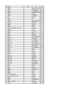 中小衔接英语导教导学-单词练习-4年级上册