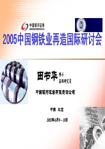 中国钢铁业重组的必要性和途径银河证券田书华