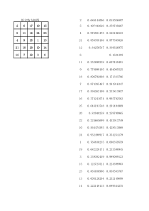 舒尔特方格图古诗