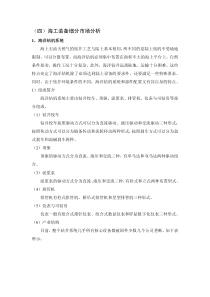 海工装备细分市场分析