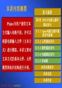 黑龙江大学OrCAD Pspice第10讲