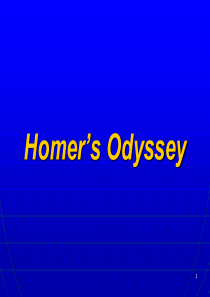 荷马史诗《奥德赛》Odyssey