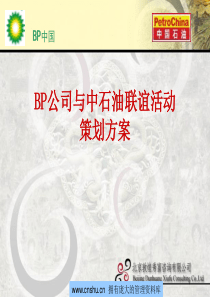 BP公司与中石油联谊活动策划方案