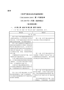 《车用气瓶安全技术监察规程》1号修改单