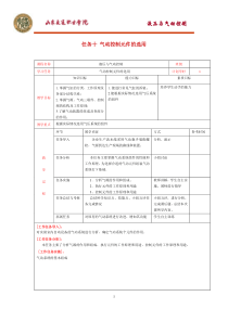 液压与气液传动教案任务十-气动控制元件的选用-doc