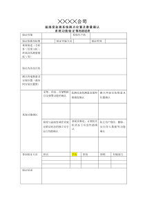 验证情况综述(温湿度监测系统