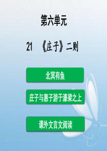 中考语文庄子二则复习课件新人教版中考语文庄子二则复习课件新人教版