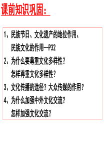 专题二文化传承与创新课堂版