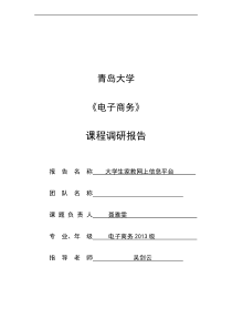 EC报告封面策划书