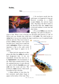 how-life-began-on-the-earth-文本