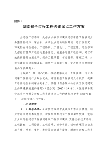 湖南省全过程工程咨询