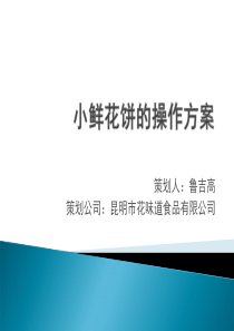 小鲜花饼淘宝运营方案