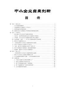 中小企业自主创新