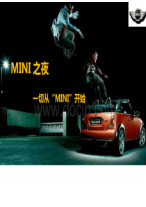 MINI之夜活动策划方案