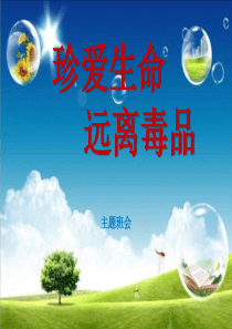 小学生禁毒教育主题班会