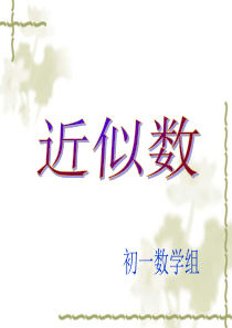 《近似数》2