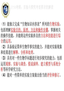 2019高考生物实验专题复习新课标版最新