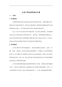 大客户部运营思路及方案--业务使用