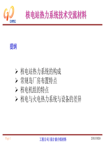 核电站二回路系统与设备