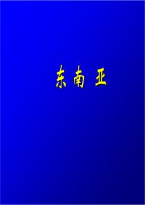 高中地理-东南亚