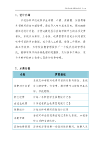 学校收费管理系统功能设计