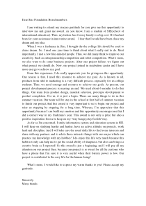 英文奖学金感谢信