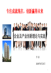 企业及产业创新理论与实践