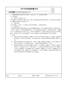 木皮检验标准质量文件