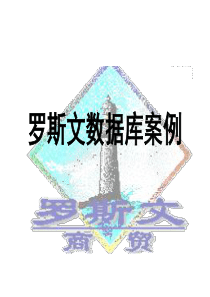 罗斯文数据库案例