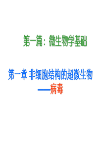 环境微生物学第1章--病毒01