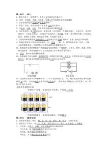 四年级下册科学知识点汇总