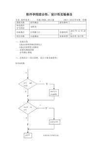 白盒测试实验报告-(3)