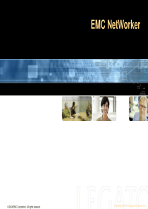 EMC-NetWorker培训教材(brief)