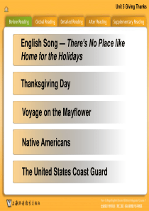 Unit5 全新版大学英语(第二版)综合教程3