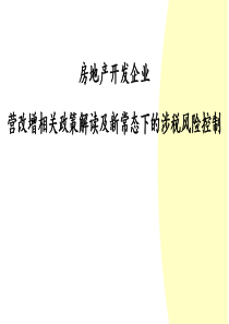 中国“财师汇”营改增课件