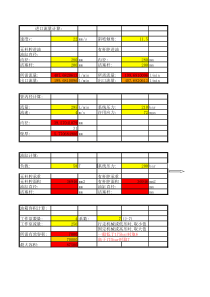 液压缸选择-相关液压计算 excel软件