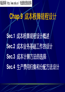 成本核算规程设计（PPT36页）