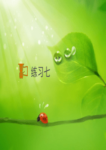 2020年新人教版六年级数学下册《练习七》课件