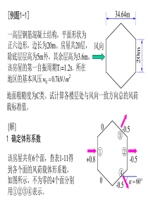风荷载计算例题